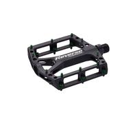 Coppia di pedali piatti Reverse Components Black one Noir