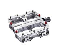 Coppia di pedali piatti Reverse Components Escape Argenté
