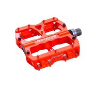 Coppia di pedali piatti Reverse Components Escape Orange