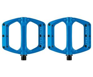 Coppia di pedali piatti spank spoon dc blue