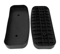 Coppia di pedaliere ellittiche e stepper di ricambio, in materiale ABS, per attrezzature per il fitness domestico, si adatta al design del telaio del tubo quadrato da 30 mm