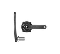 Coppia di pedivelle campagnolo super record wireless 1x13v ultra torque senza corona nero