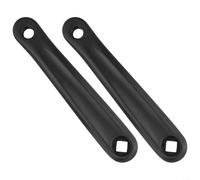 Coppia di pedivelle per bicicletta da 170 mm compatibili con cyclette e bici elettriche con struttura in lega di alluminio, per prestazioni di ciclismo indoor