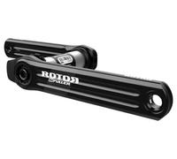 Coppia di pedivelle rotor power sensor inpower road v3 con montaggio diretto nero