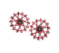 Coppia di pignoni garbaruk per shimano 12v rosso