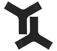 Coppia di pinne per piedi, cinghie per nuoto, snorkeling, immersioni subacquee, gomma siliconica di alta qualità con elastico per fissare le pinne sui piedi