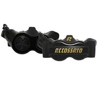 Coppia di pinze freno radiali Accossato Forgiata Monoblocco Interasse 100 mm Con Pistoni in Alluminio, con pastiglie ST incluse, per Ducati Multistrada V2 dal 2022 al 2022, 937 CC