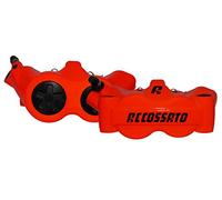 Coppia di pinze freno radiali Accossato Forgiata Monoblocco Interasse 100 mm Con Pistoni in Alluminio, con pastiglie ST incluse, per Ducati Panigale Corse dal 2018 al 2019, 959 CC