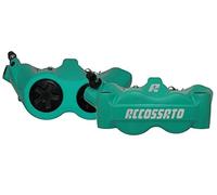 Coppia di pinze freno radiali Accossato Forgiata Monoblocco Interasse 100 mm Con Pistoni in Alluminio, con pastiglie ST incluse, per Benelli TnT 899 dal 2012 al 2014, 899 CC