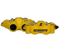 Coppia di pinze freno radiali Accossato Forgiata Monoblocco Interasse 108 mm Con Pistoni in Alluminio, con pastiglie ST incluse, per Yamaha V-Max dal 2009 al 2016, 1700 CC