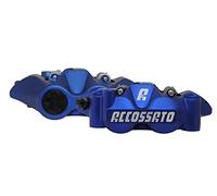 Coppia di pinze freno radiali Accossato Forgiata Monoblocco Interasse 108 mm Con Pistoni in Alluminio, con pastiglie ZXC incluse, per Yamaha YZF-R7 dal 2022 al 2022, 700 CC