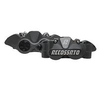 Coppia di pinze freno radiali Accossato Forgiata Monoblocco Interasse 108 mm Con Pistoni in Alluminio, con pastiglie OR incluse, per Yamaha V-Max dal 2009 al 2016, 1700 CC