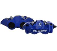 Coppia di pinze freno radiali Accossato Forgiata Monoblocco Interasse 108 mm Con Pistoni in Alluminio, con pastiglie OR incluse, per Yamaha XSR 900 dal 2016 al 2019, 900 CC