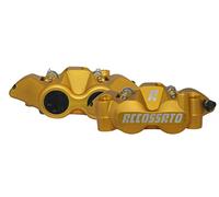 Coppia di pinze freno radiali Accossato Forgiata Monoblocco Interasse 108 mm Con Pistoni in Alluminio, con pastiglie ZXC incluse, per Honda CBR 1000 RR Fireblade dal 2008 al 2015, 1000 CC