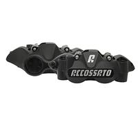 Coppia di pinze freno radiali Accossato Forgiata Monoblocco Interasse 108 mm Con Pistoni in Alluminio, con pastiglie ZXC incluse, per Yamaha XSR 900 dal 2016 al 2019, 900 CC