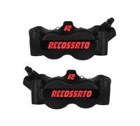 Coppia di Pinze Freno Radiali Accossato Forgiate Monoblocco compatibile con BMW HP4 dal 2012 al 2014 (CC 1000) Pastiglie Freno Incluse