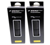 Coppia Di Pirelli P Zero Smartevo Strada Tires 700x28C Pieghevole Borchie Nero