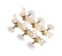 Coppia di Piroli per Chitarra Classica Pomello Acrilico Beige