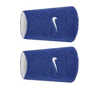 Coppia di Polsini Reversibili Tennis Padel Nike Swoosh Doublewide Royal
