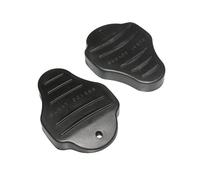 Coppia di protezioni per pedali P2R look keo Nero