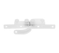 Coppia di Pulegge Magnetiche per Binario Tende, Bianco