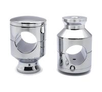 Coppia Di Riser Manubrio Con Montaggio Da 1 1/4",25" Per Accessori E Articoli Moto Per Dritto 2" Rise Riser Manubrio