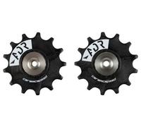 Coppia di rulli ceramicspeed alpha per shimano m9100 nero