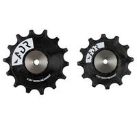 Coppia di rulli ceramicspeed alpha per sram red e1 force e1 nero