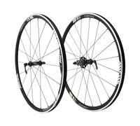Coppia di ruote di bicicletta Triangle Miche Neon Nero