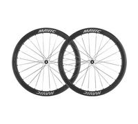 Coppia di ruote mavic cosmic slr 45 disc 700 mm 12x100 12x142 mm centerlock argento