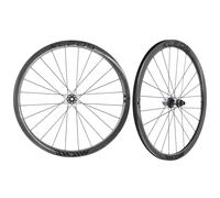 Coppia di ruote Miche Kleos 36 100/142 Disque CL Shimano HG Nero