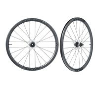 Miche Kleos Rd 36 Mm Tubeless Road Wheel Set Argento 12 x 100/12 x 142 mm / Sram XDR Black