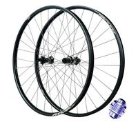 Coppia di ruote per bici da 26/27,5/29 pollici, lega di alluminio 54T, mozzo per bici/ibrido con bloccaggio centrale, 4 cuscinetti sigillati, cerchio da montagna 110 mm 148 mm per 7-12 velocità, 1950