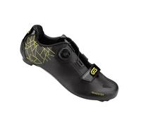 Coppia di scarpe boa-velcro compatibili look-shimano Ges Roadster2 Noir
