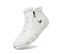 Coppia di Scarpe da Uomo Leggere e Antiscivolo per Passeggio Primaverili ed estive, Adatte a Persone di età Media e anziana (White, 37)