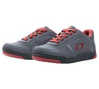 Coppia di scarpe mtb o 39 neal pinned flat pedal v 22 grigio rosso