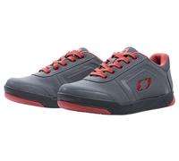 Oneal Pinned Flat Pedal V.22 scarpe, grigio-rosso, taglia 45