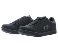 O'Neal Scarpe Pumps Flat S22 – MTB Unisex Vegan Traspiranti – Nero/Grigio 36 EU