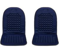 Coppia di schienali universali, kit da 2 pezzi, colore Blu, coprisedili anterior