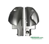 COPPIA DI SCOCCHE ORIGINALI PER DIDIESSE FROG MACCHINA CAFFE' SILVER ARGENTO