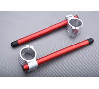 Coppia di Semimanubri Standard Allu-Rosso 41 mm per SUZUKI Todos los GLADIUS 650