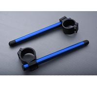 Coppia di Semimanubri Standard Nero- Blu 43 mm HONDA CBR 600 F4 PC35 1999-2000
