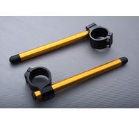 Coppia di Semimanubri Standard Nero- Oro 43 mm HONDA CBR 600 F4 PC35 1999-2000