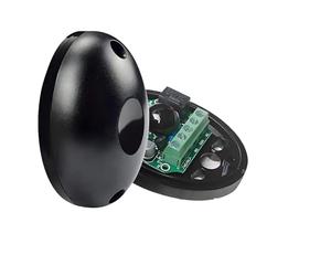 Coppia di Sensori a Fotocellula a Infrarossi 12 / 24V AC DC, Sistema di Sicurezza per Cancello Automatico e Porta del Garage, Compatibili con Marche Come NICE, BFT, CAME