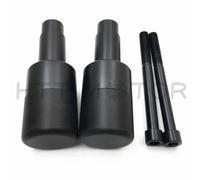 Coppia Di Slider Per Telaio Moto Per Suzuki 2008-2012 Hayabusa GSXR 1300 Nero