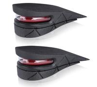 Coppia di solette cuscino scarpe crescente, mezza altezza suola, suola di scarpe comfort, solette Insole Heel Invisibile, aumentare la suola interna 2 strati di aumento