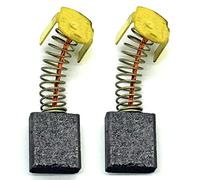 Coppia di spazzole di carbone 6,5 x 13,5 x 17 mm (RC-603) per Bosch 3603M0340 PTS10 MK1 od Einhell seghe circolari RT-TS 1725, RT-SM 305 L, KGSZ 3050