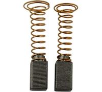 Coppia di Spazzole di Carbone Compatibile Dremel 4000 - 6,3 x 4,8 x 8,4 mm - Parti di Ricambio per Motore di Utensile Rotativo di Alta Qualità