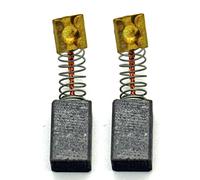 Coppia di spazzole di carbone RC-125, 6,5 x 7,5 x 12 mm, per smerigliatrice angolare Hitachi o tagliasiepi, martello perforatore, CJ110, CJ120, CJ65, D6, D10...