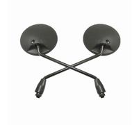 Retrovisore Coppia Nero per Honda NX 650 Dominator XRV 650 XRV 750 Africa Twin